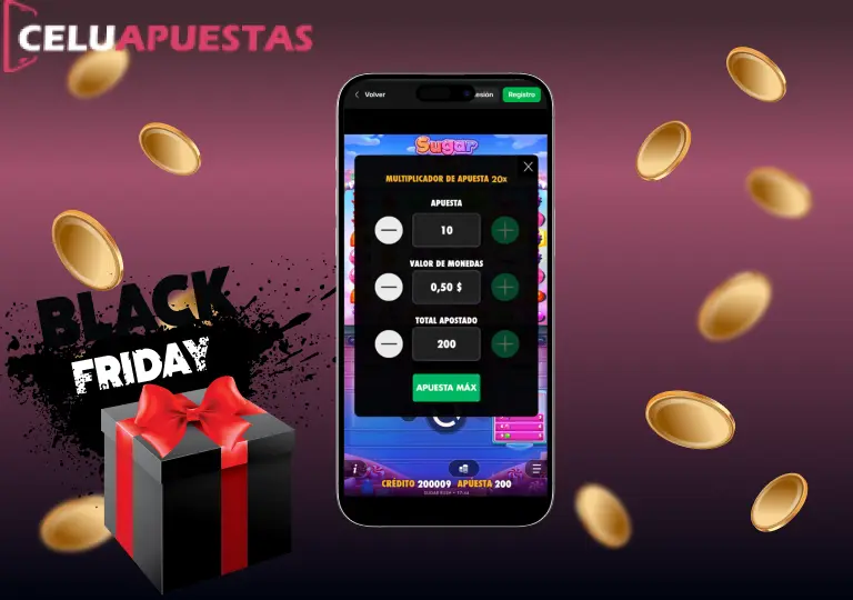 celuapuestas sugar rush promociones